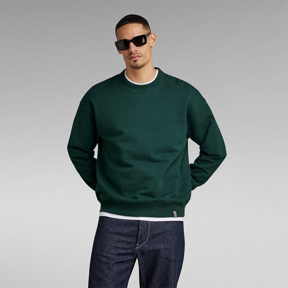 

Толстовка G-Star Essential Loose R Fit, зеленый