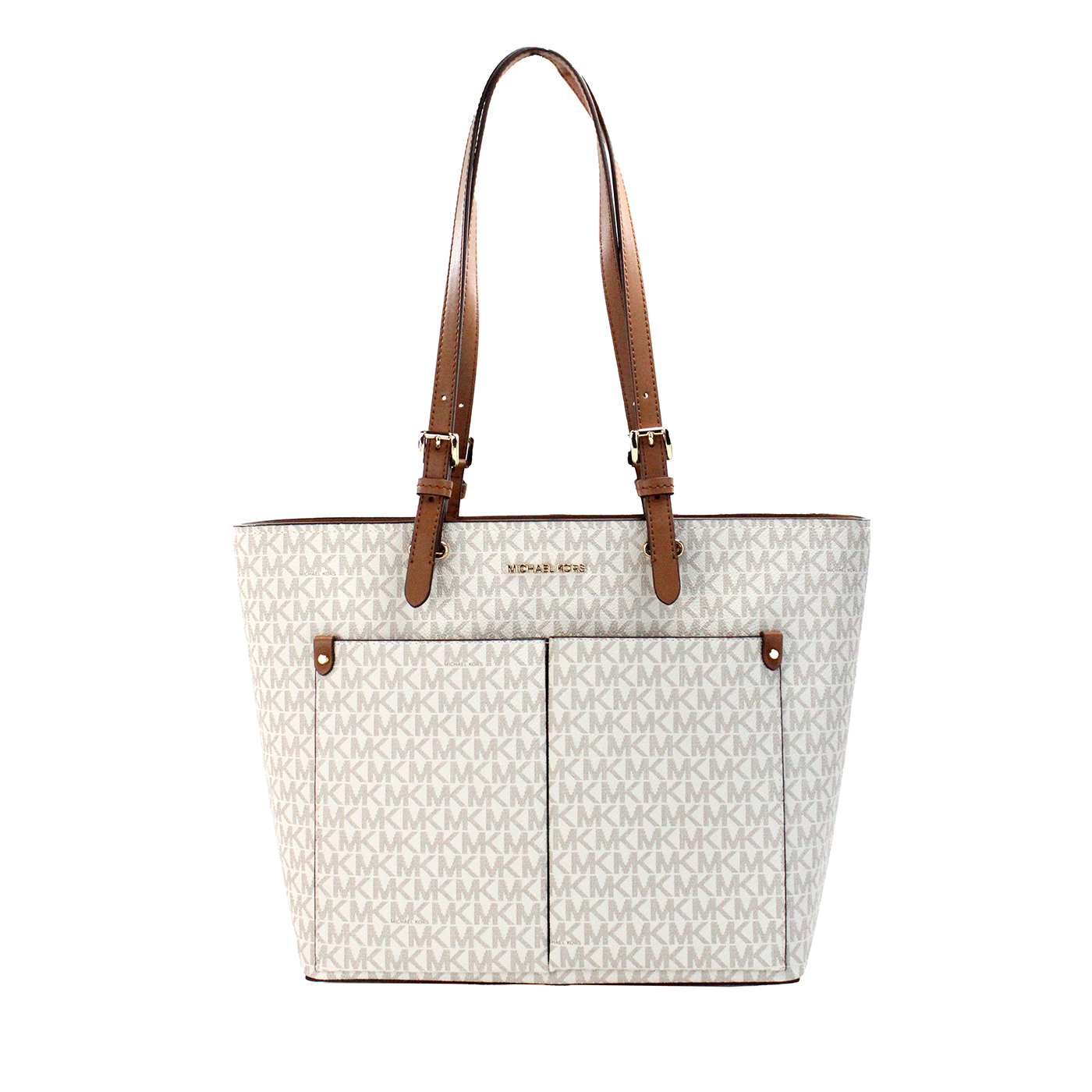 

Jet Set Medium Vanilla Сумка-тоут с двумя карманами Michael Kors