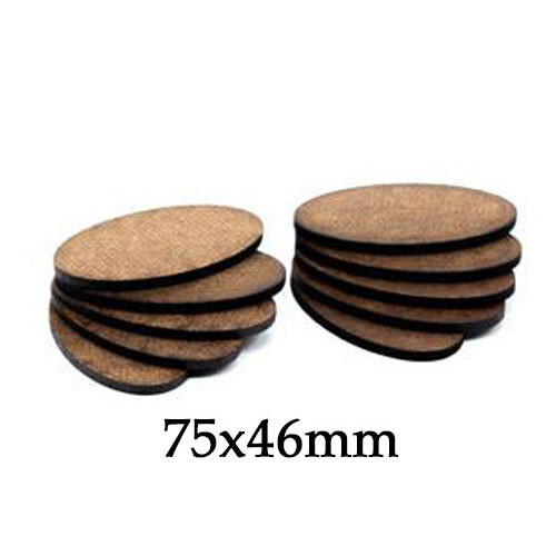 

Аксессуары Gale Force 9 GF9 Econo Bases: 75x46mm Oval (4)