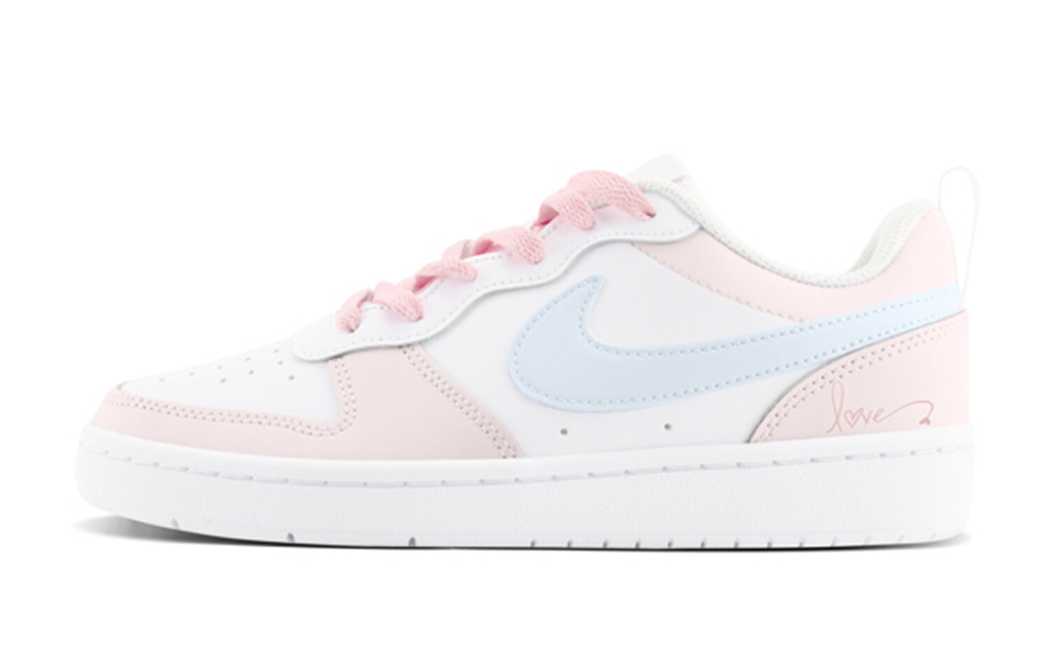 

Кроссовки Nike Court Borough 2 Kids' Skateboarding Shoes Grade School, розовый