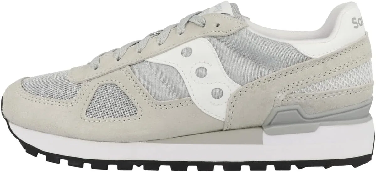 Saucony - Кроссовки - Верх из замши и сетчатая подкладка из ткани - Подошва из ЭВА - Резиновая подошва, белый/серый