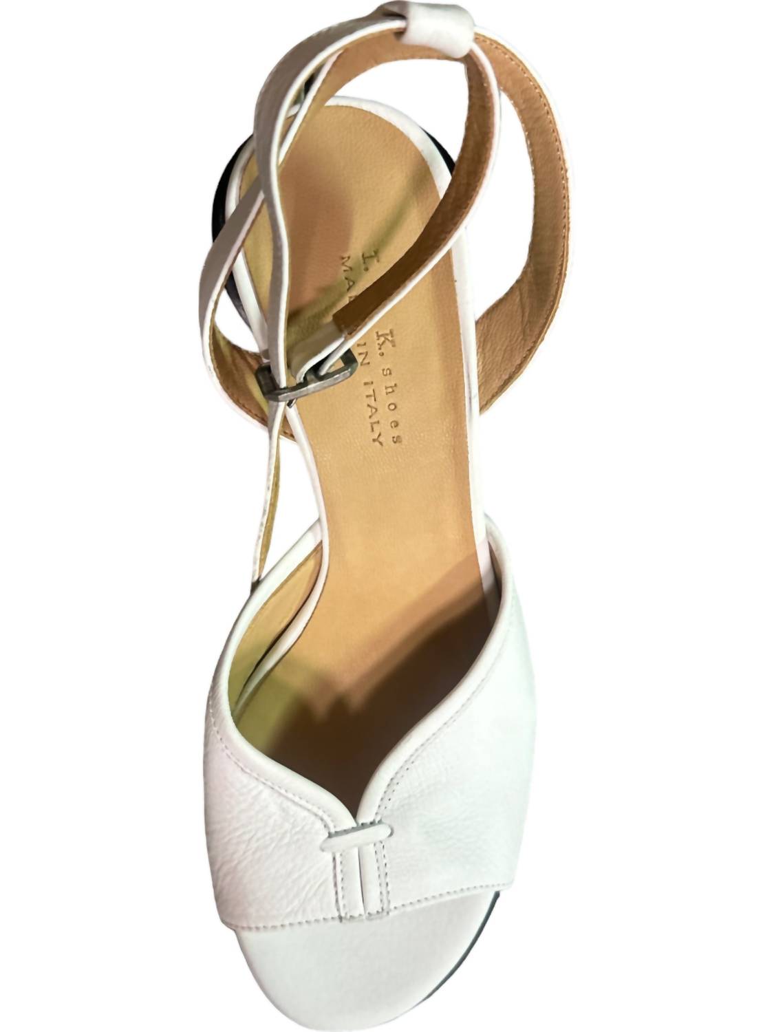 Женские сандалии Kips Bianco в белом цвете I.N.K. Shoes — фото 2