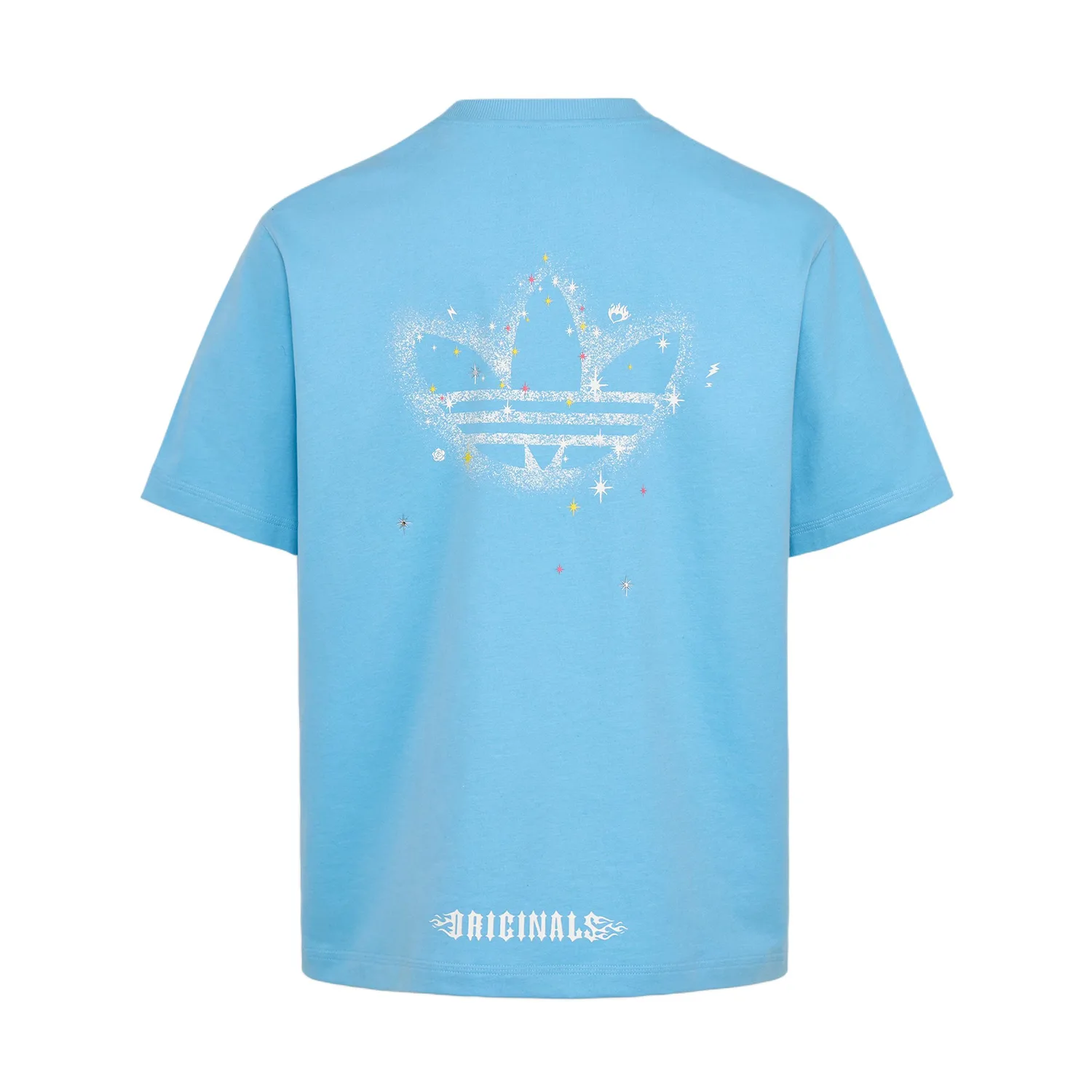 Футболка T Shirt Unisex Adidas Originals, clear синий — фото 3