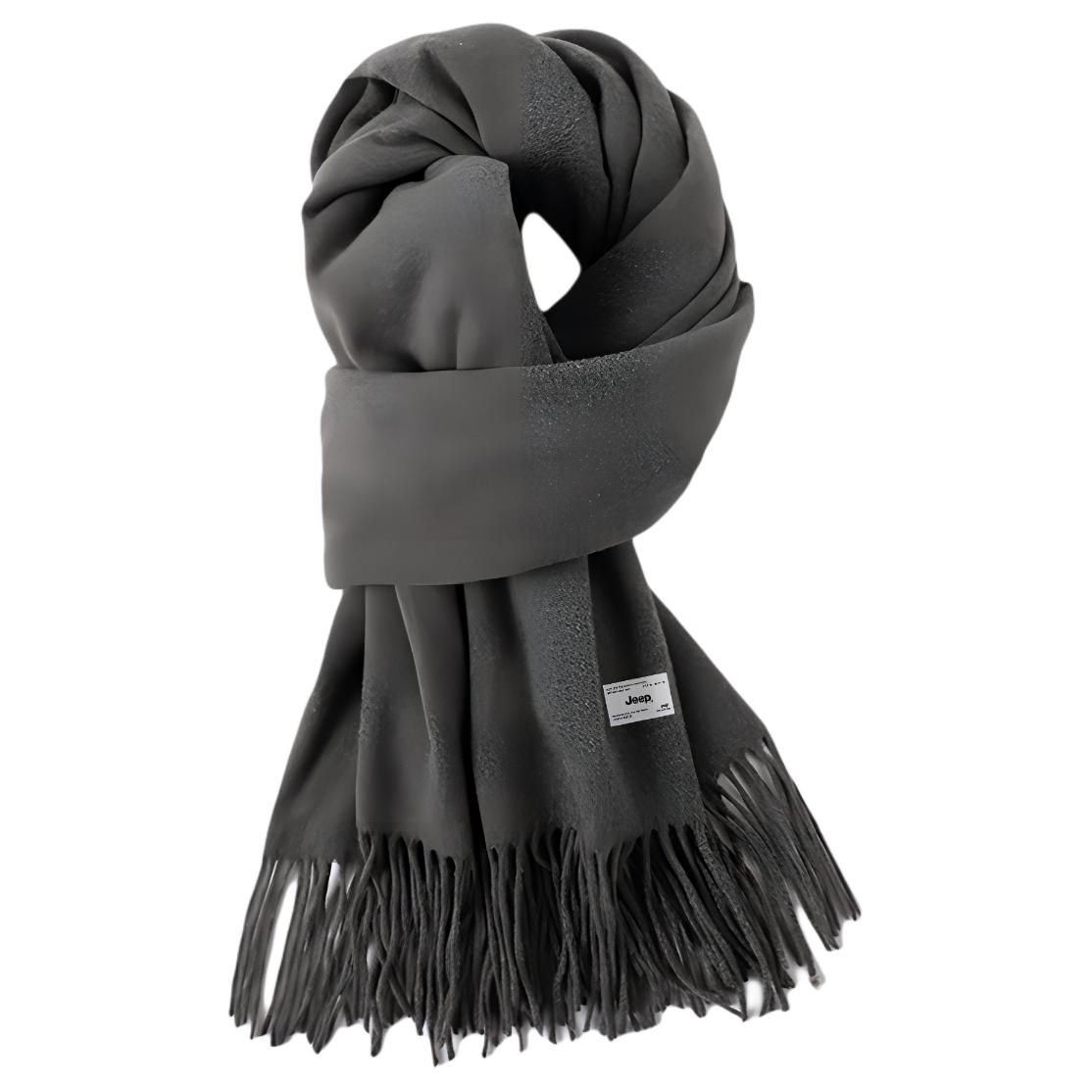 

Jeep Акриловый вязаный шарф унисекс, Heather Gray