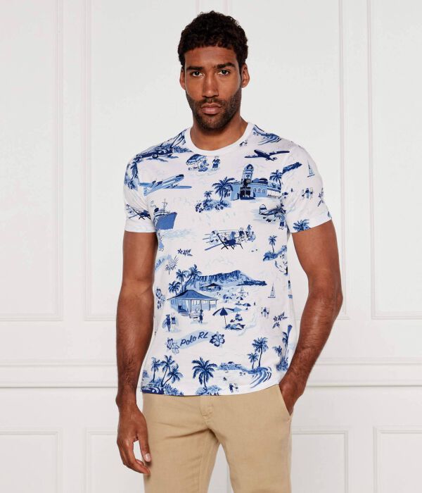 

Футболки Custom slim fit Polo Ralph Lauren, мультиколор