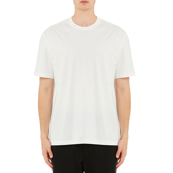 Футболка men's y-3 ss21 back stripe loose round neck short sleeve white Adidas, белый — фото 3
