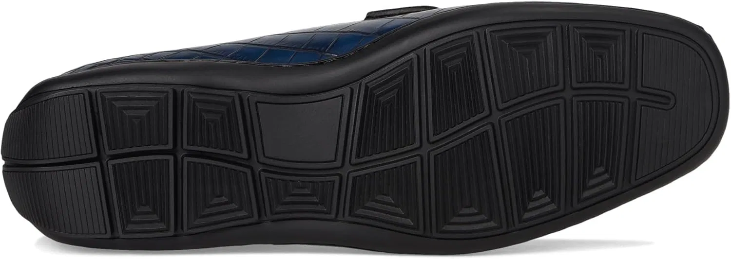 Мужские лоферы Stacy Adams Embrey Moc Toe Driver Loafer, Navy — фото 3