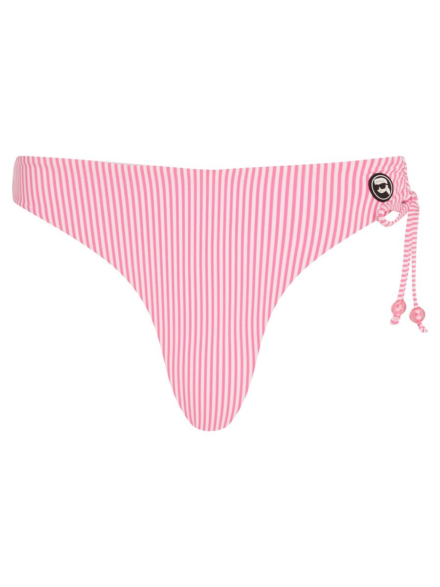 

Плавки бикини Karl Lagerfeld Bikini Bottoms, цвет pink/white