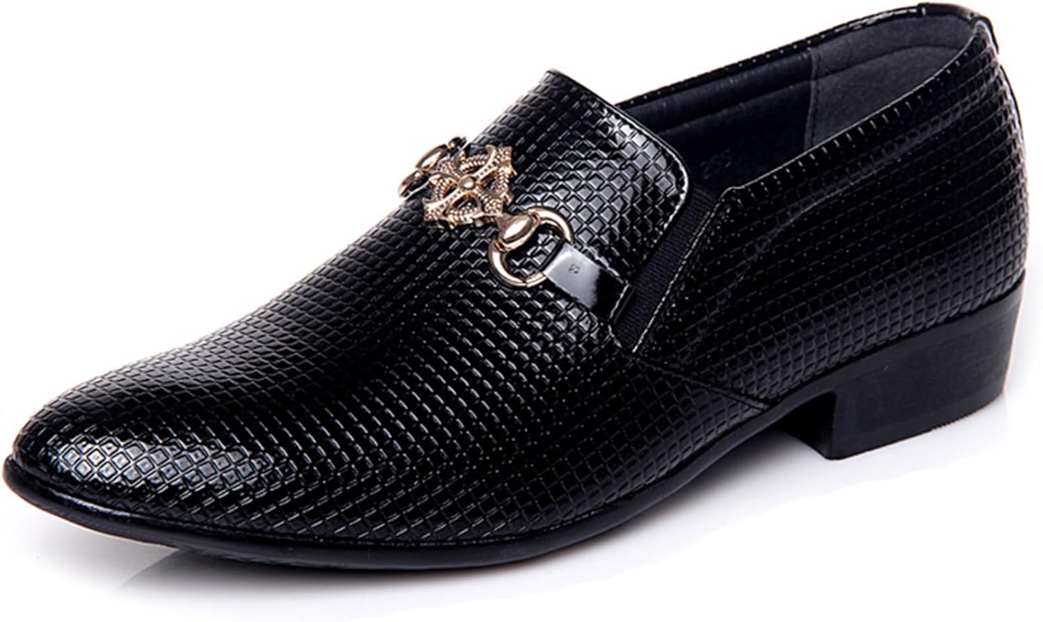 

Мужские туфли ADMLZQQ Классические черные деловые туфли Комфортные формальные свадебные туфли Нескользящие оксфорды