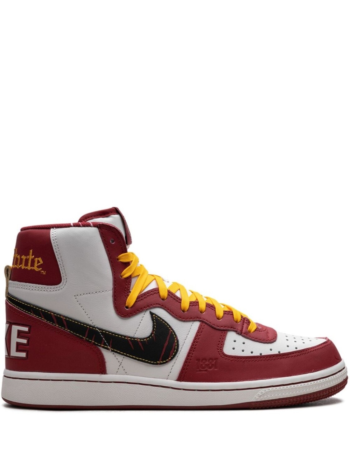 

Кроссовки Terminator High Tuskegee Institute Nike, красный