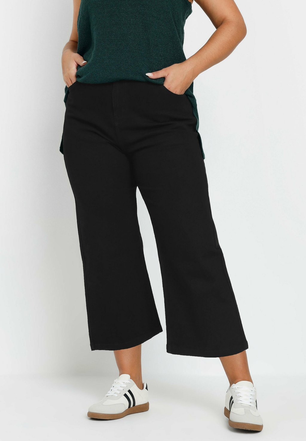 

Джинсовые шорты WIDE CROPPED Yours Clothing, антрацит