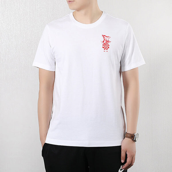 Футболка men's dragon boat team short sleeve white t-shirt Nike, белый — фото 2