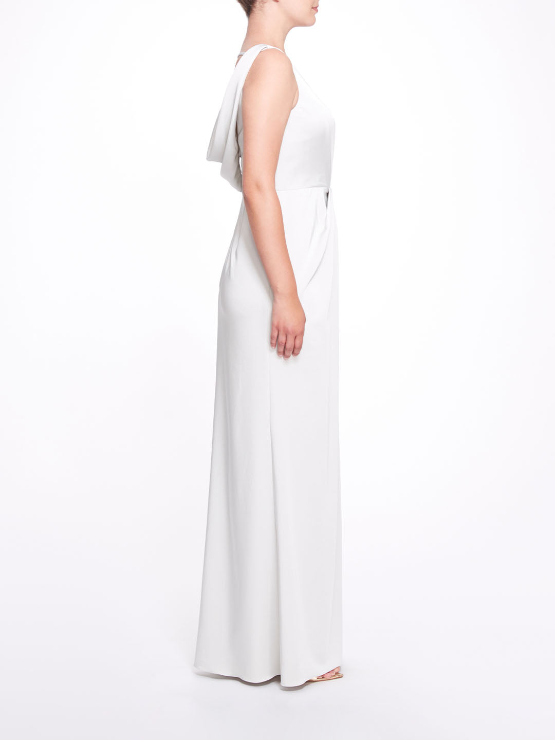 

Женское платье Marchesa Notte Bridesmaids, цвет dove grey