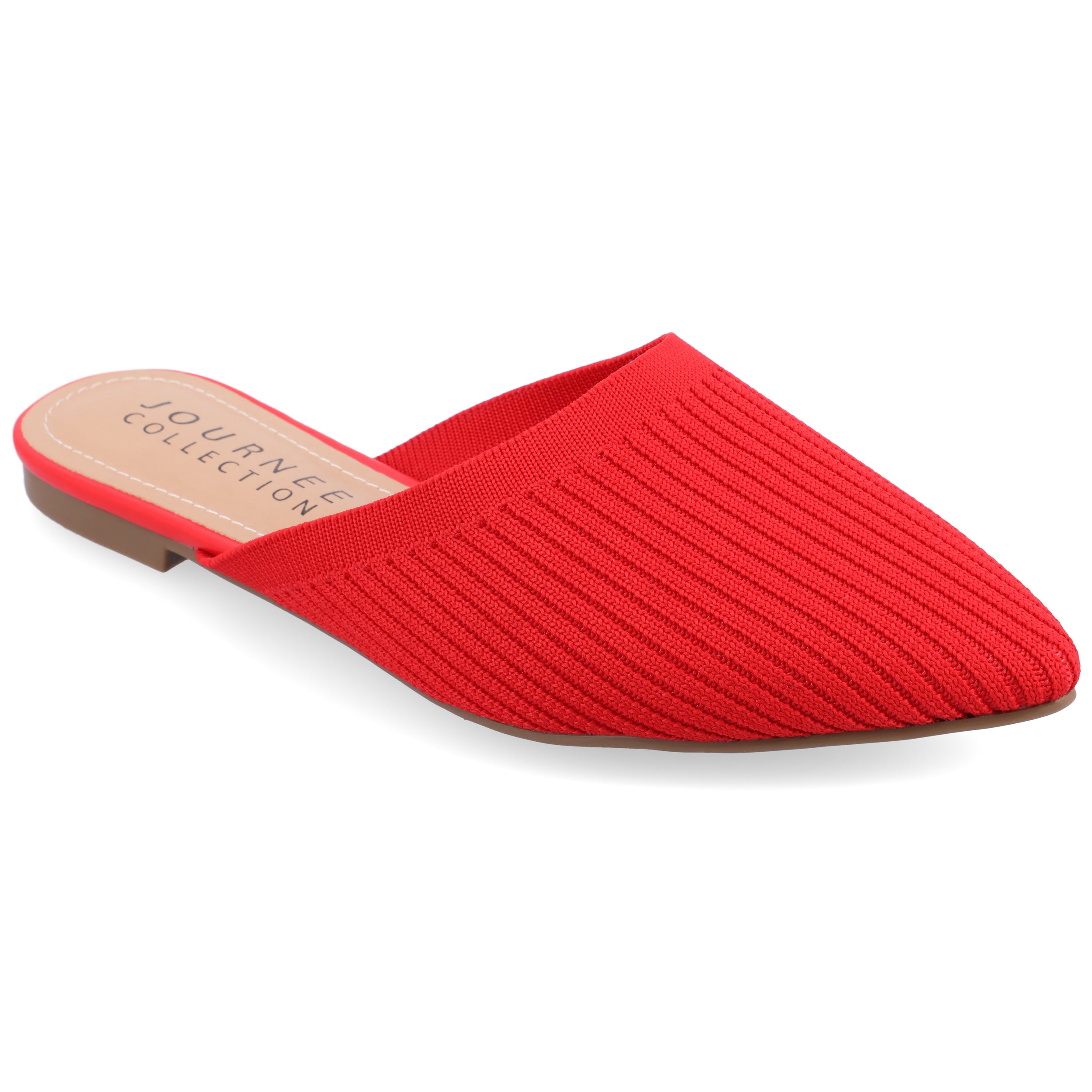 Женские мюли Aniee с широкой колодкой от Journee Journee Collection, оливковый — фото 3