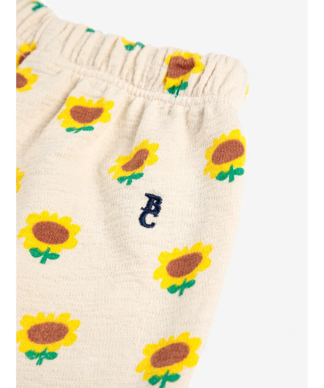 Штаны спортивные Sunflower all over, хлопок, бежевый — фото 4
