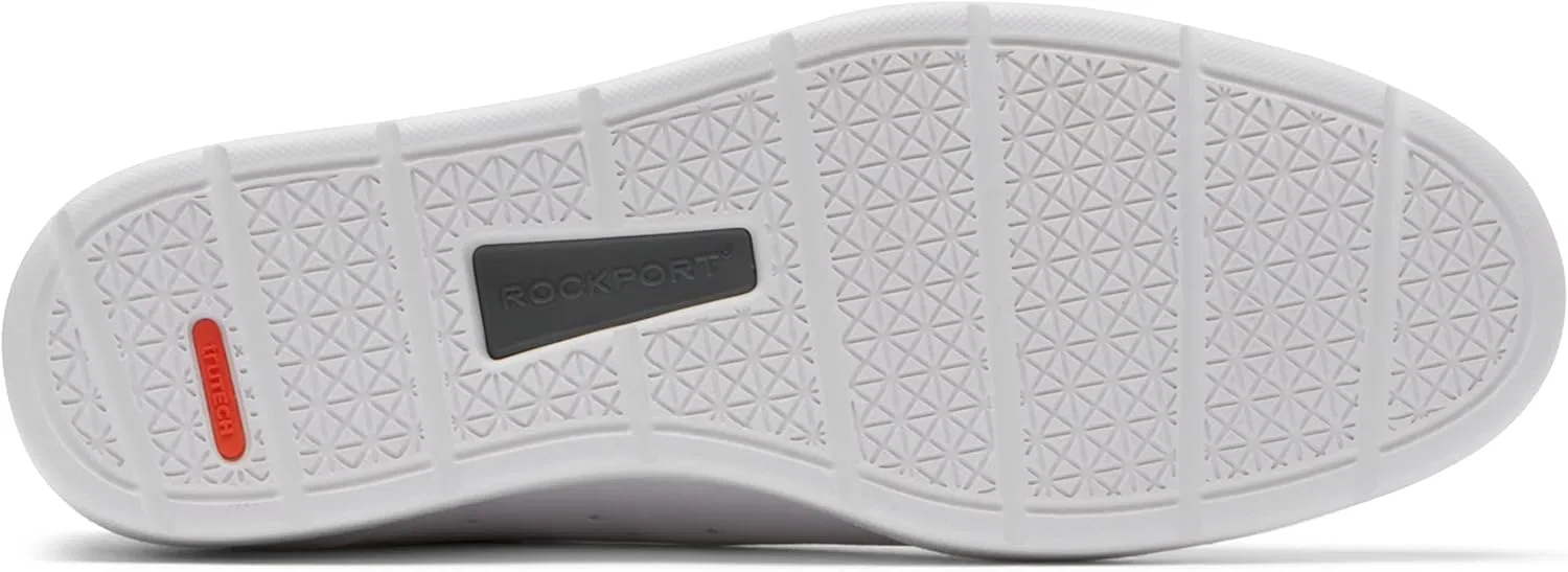 Мужские туфли Rockport Total Motion Court T-Toe Oxford, белый — фото 3