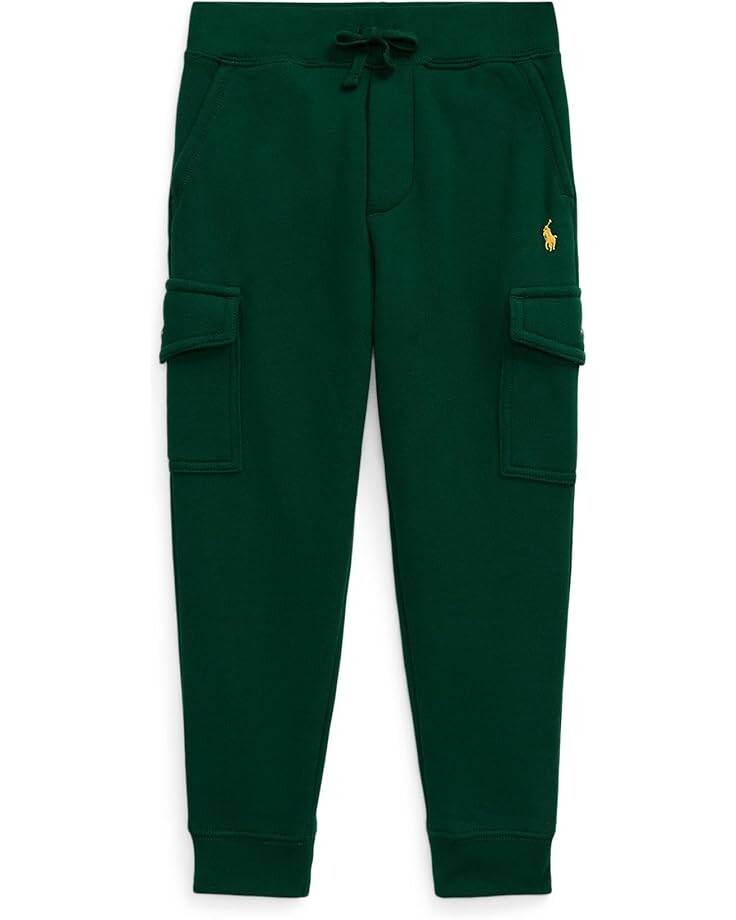

Брюки Polo Ralph Lauren Kids Fleece Cargo Jogger Pants, цвет New Forest/C1414