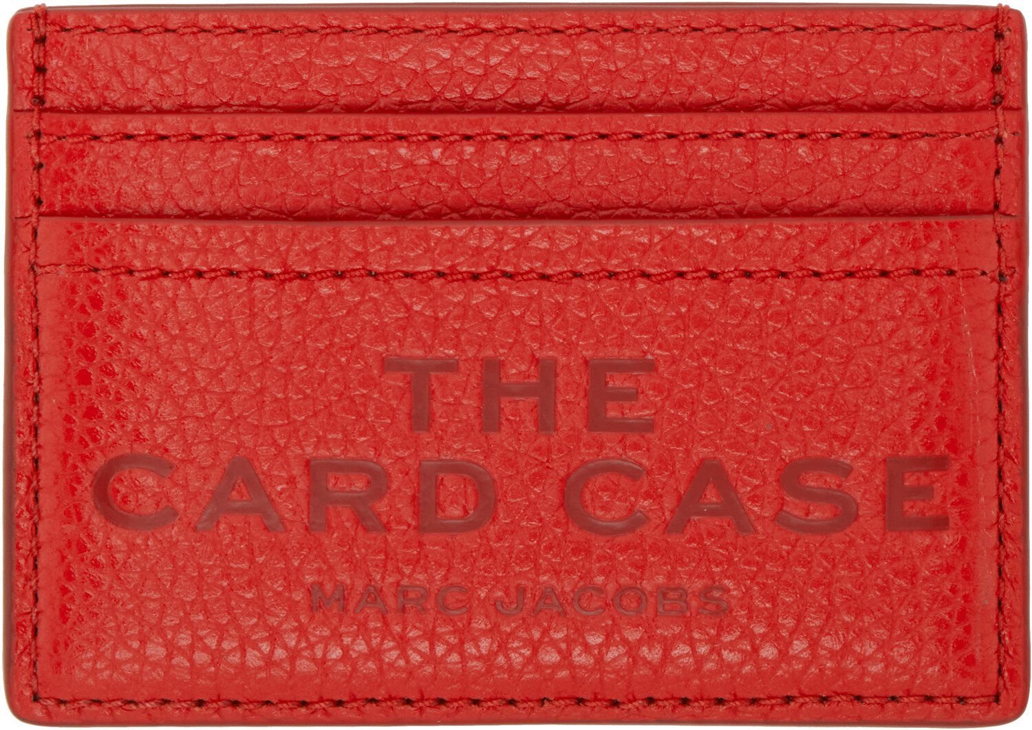 

Визитница «The Leather Card Case» красного цвета Marc Jacobs