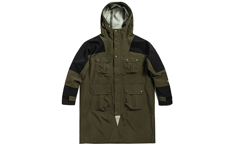 

Пальто унисекс зеленое The North Face, зеленый