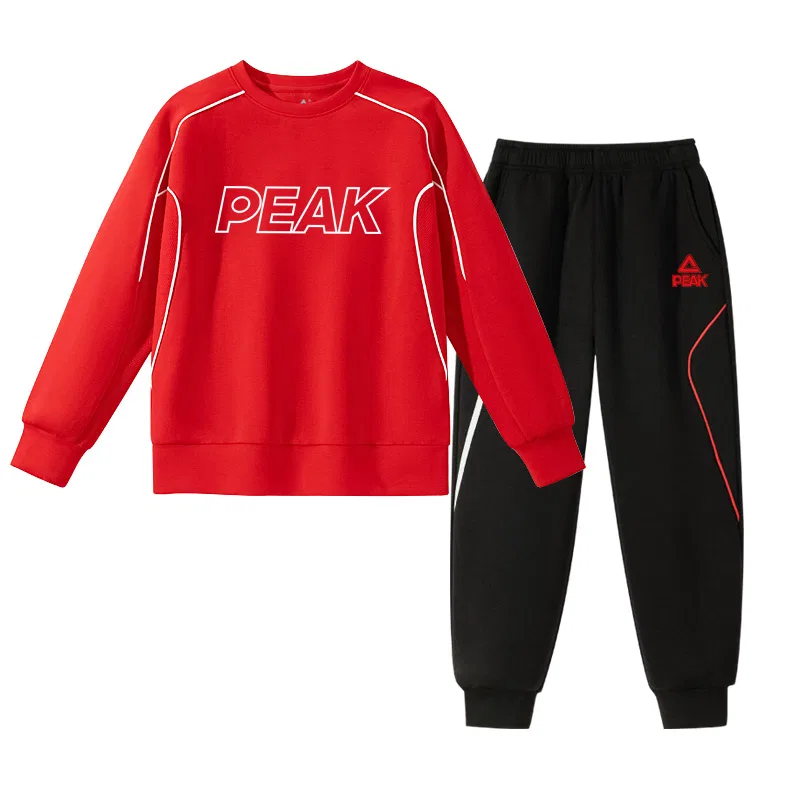 Спортивный костюм для детей с вырезом PEAK Red