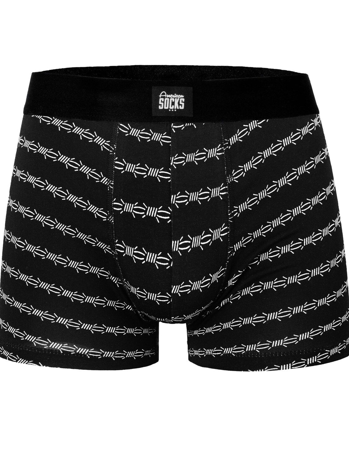 

American Socks Боксеры 'Spiky' в черном цвете