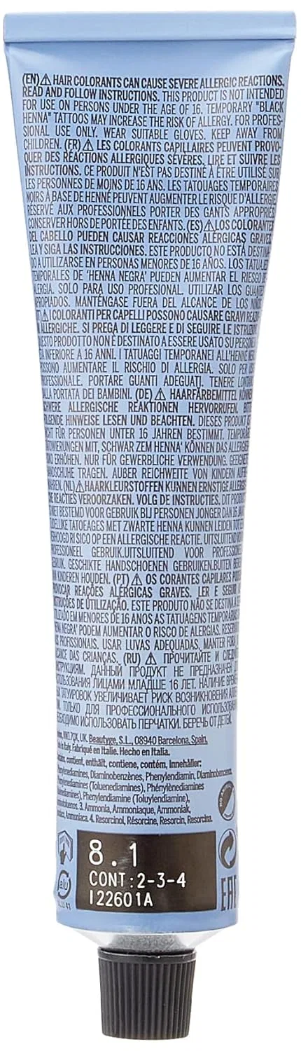 Стойкая крем-краска для волос Revlonissimo NMT 8.1 от Revlon Revlon, 8.1 Light Blonde Ash — фото 3