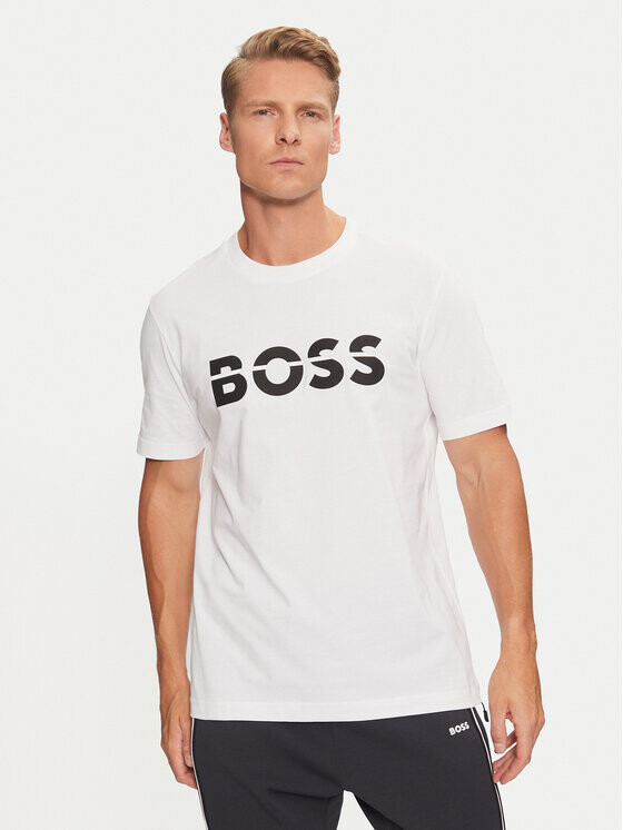 

Футболка стандартного кроя Boss, белый