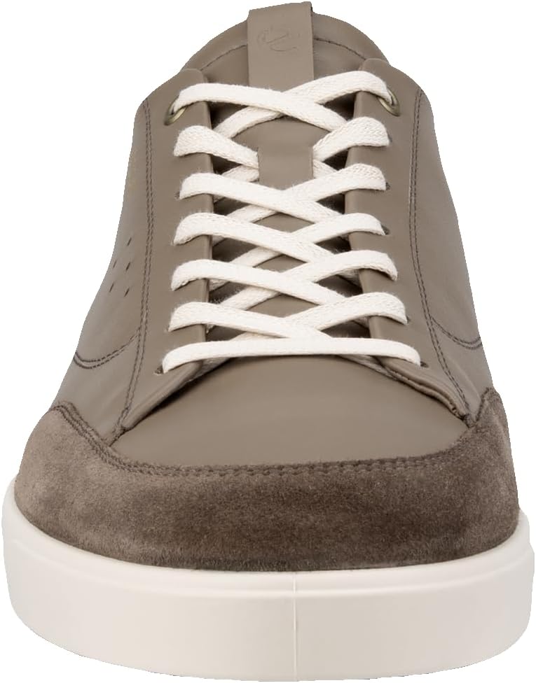 Мужские кроссовки Street Lite Court Ecco, Dark Clay Suede/Taupe/Limestone — фото 2