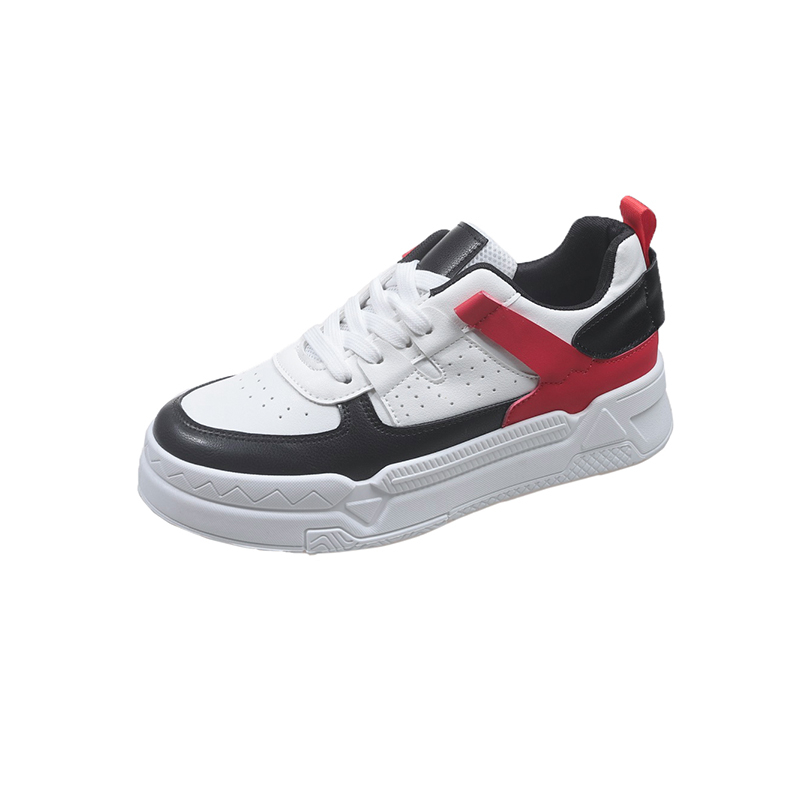 

Кроссовки Shock Absorbers Abrasion Resistant Slip Resistant Low top Kids Lifestyle Shoes Teenagers Peter pan, красный