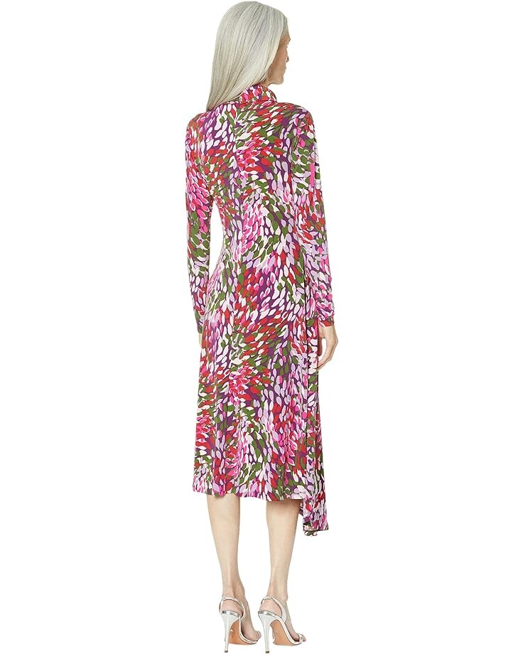 

Платье Maggy London Roll Collar Front Draped Dress, цвет Purple/Lilac