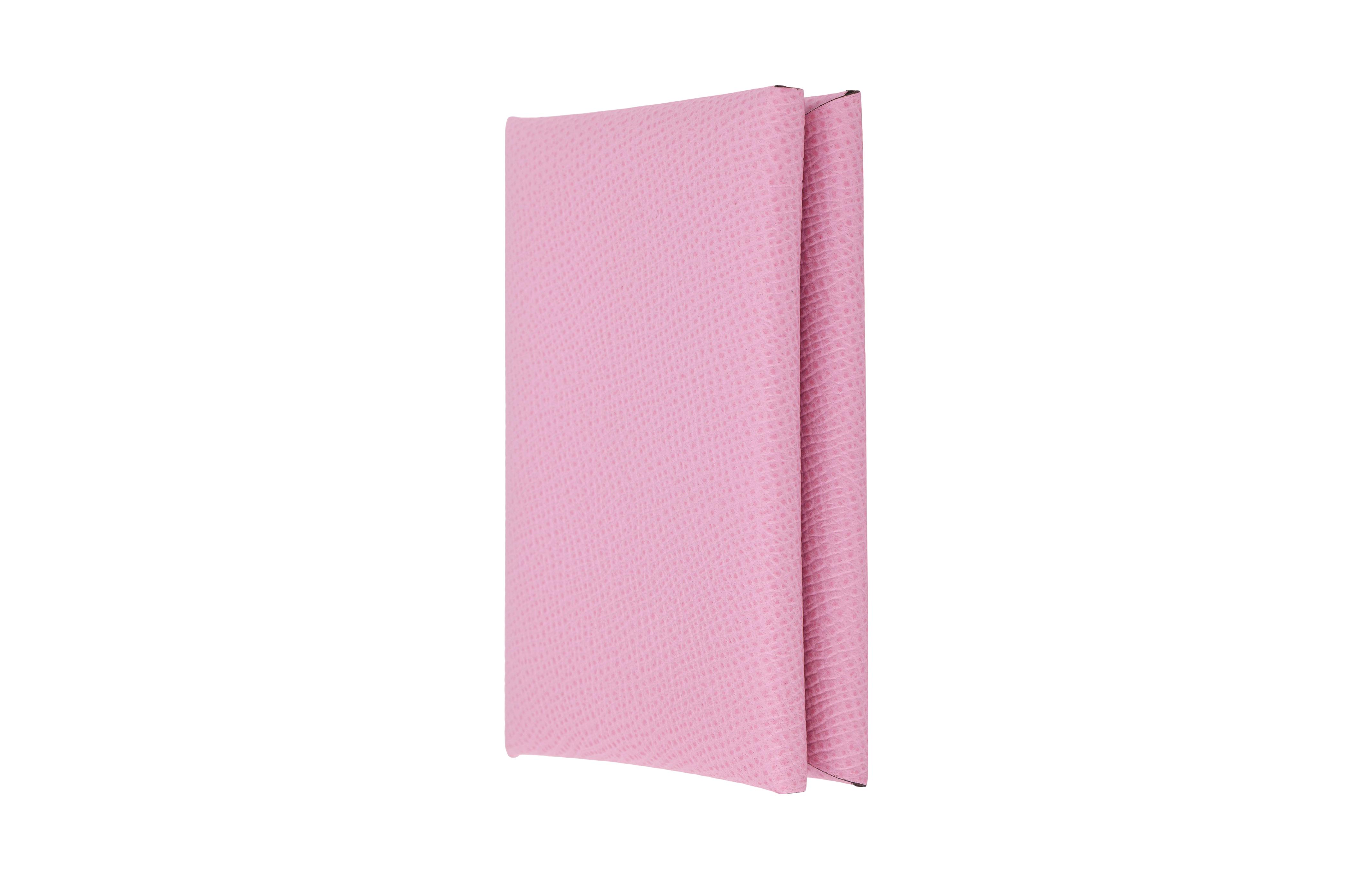 Кошелек для монет и карт Calvi Epsom Calfskin, женский, Regular, X9, Mauve Sylvestre, Mallow Purple HERMES, Box Included — фото 2
