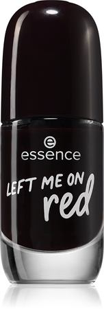 

Лак для ногтей essence Gel Nail Colour, 72 LEFT ME ON red 8 ml