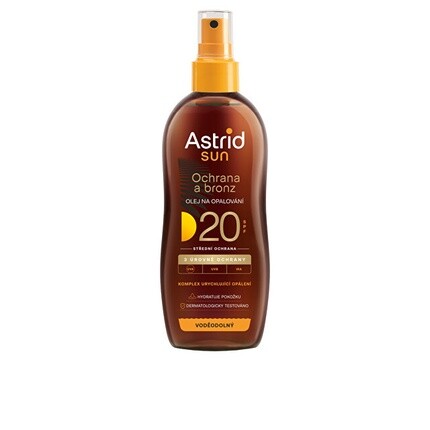 

Солнцезащитное масло SPF 20 200 мл Astrid