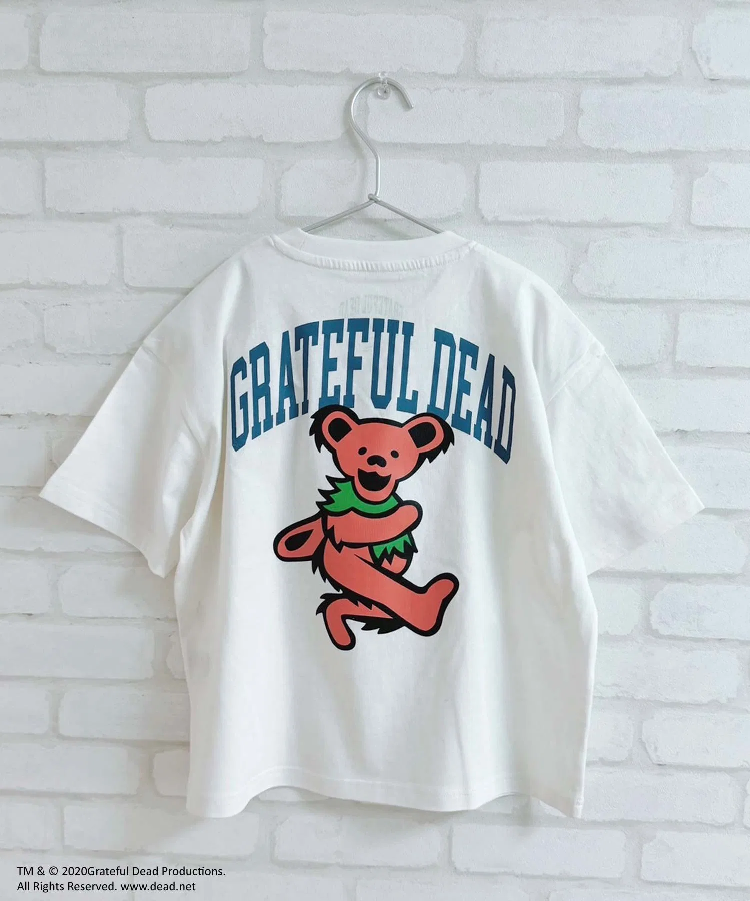 Детская футболка Grateful Dead с принтом "Танцующие медведи"