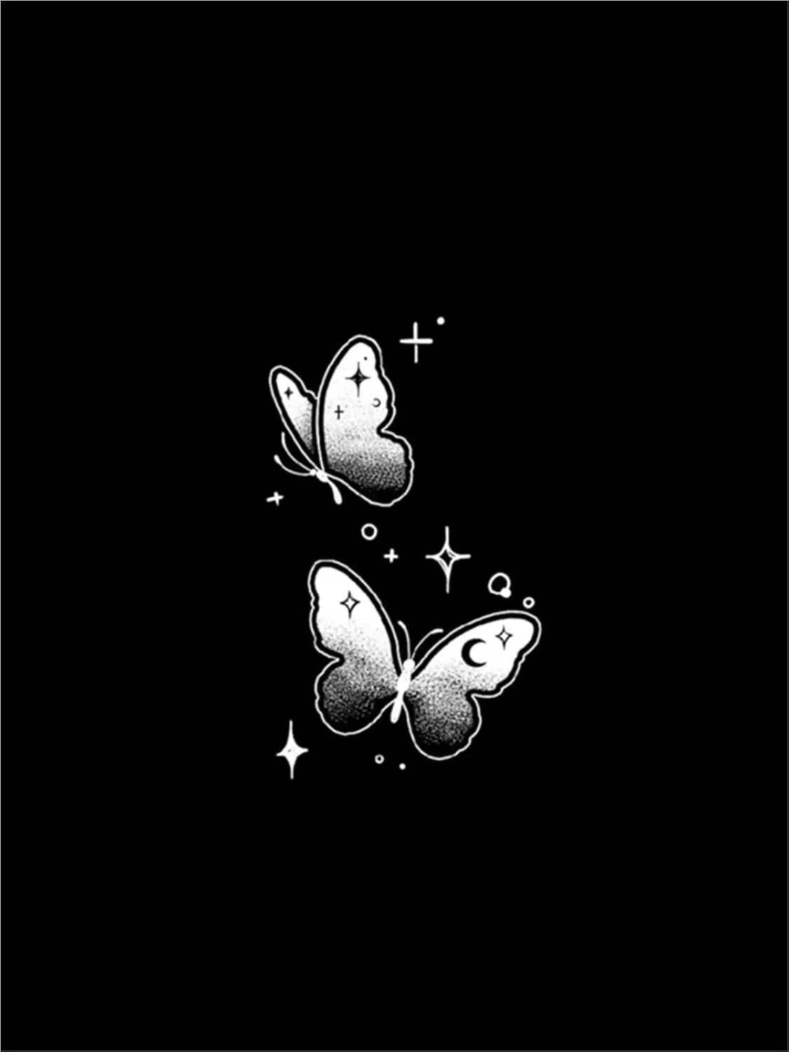 Временная татуировка Star Dream Butterfly, натуральная, Natural
