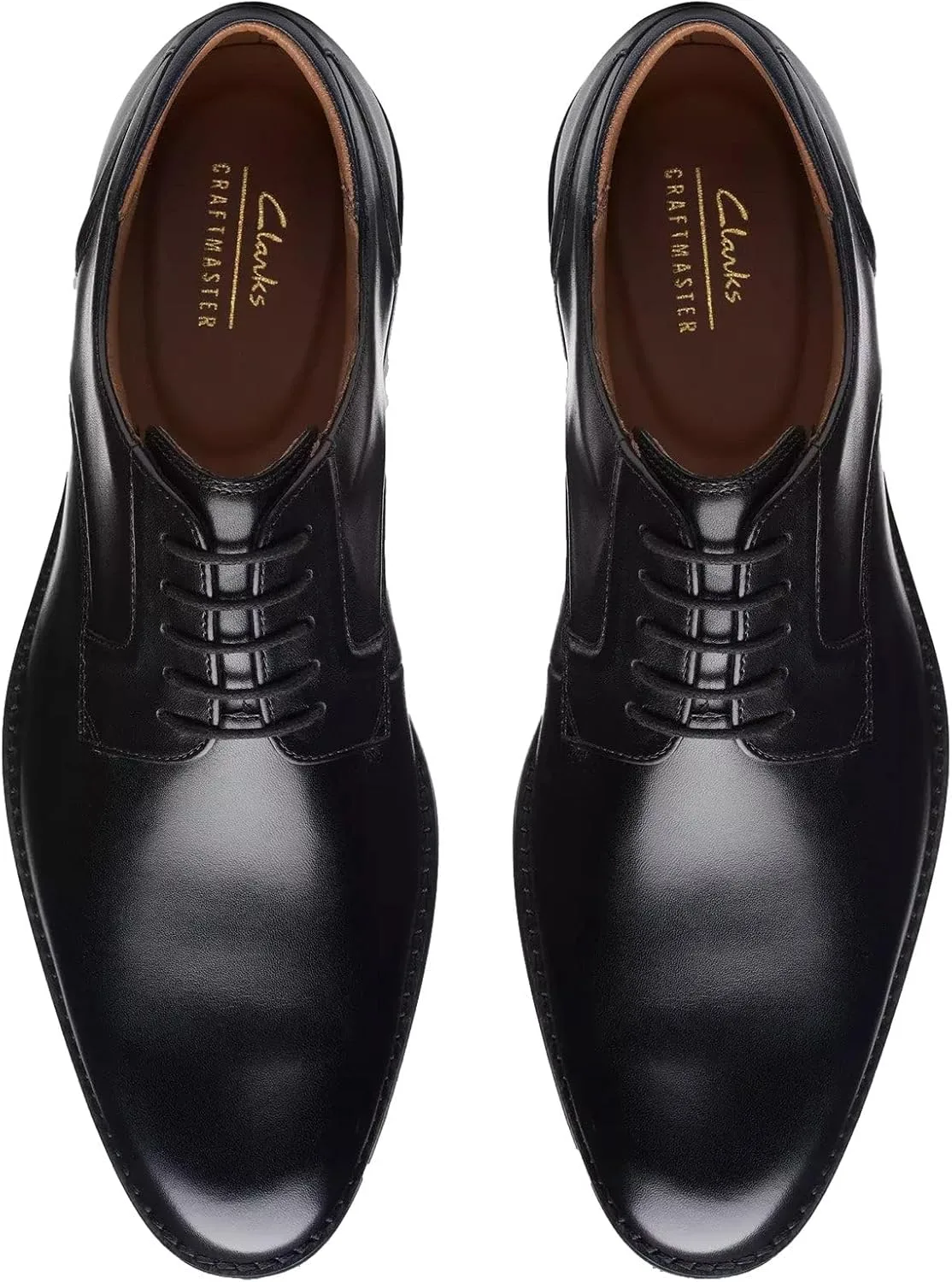 Мужские туфли Clarks Craft Arlo Lace, черный — фото 4