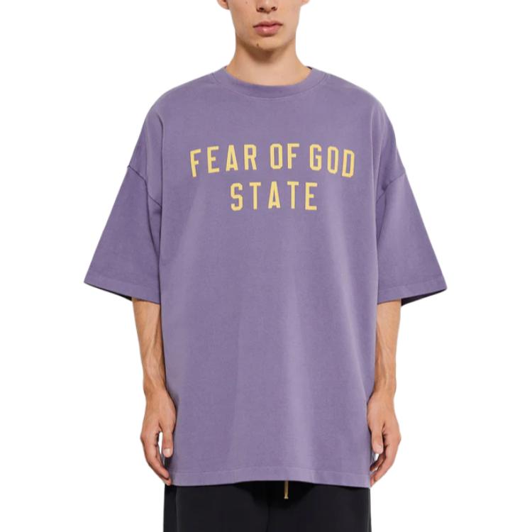 Тяжелая водолазка Fear Of God Essentials, Орхидея Пурпур/Лаванда — фото 4