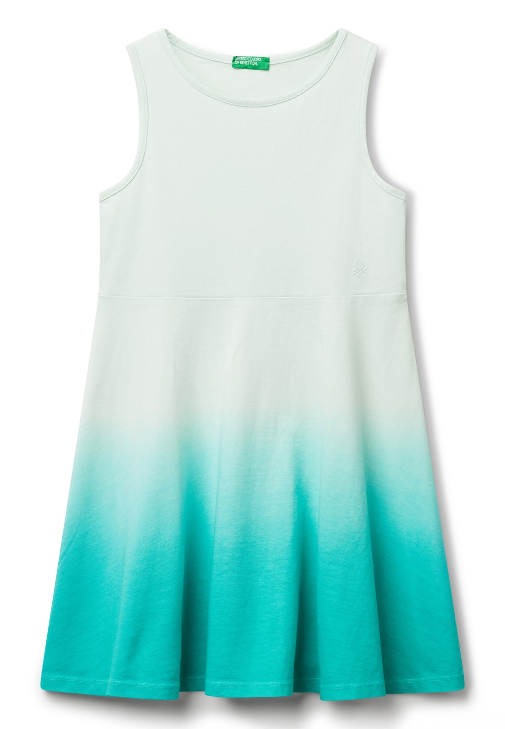 

Платье из джерси DIP-DYE United Colors of Benetton, зеленый