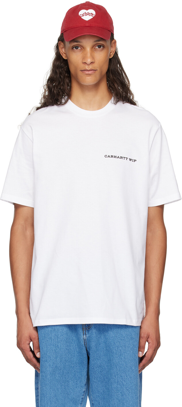 

Футболка с надписью «Домашний штат» Carhartt Work In Progress