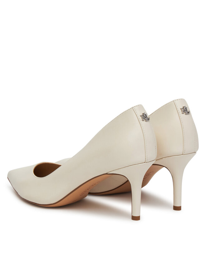 Ботинки на шнуровке Lanette 802972024002 Lauren Ralph Lauren, белый — фото 3