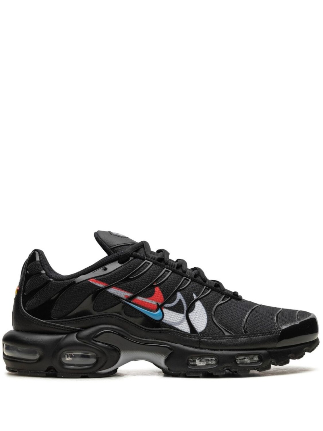 

Nike кроссовки Air Max Plus Multi Swoosh Black/Bright Crimson, черный