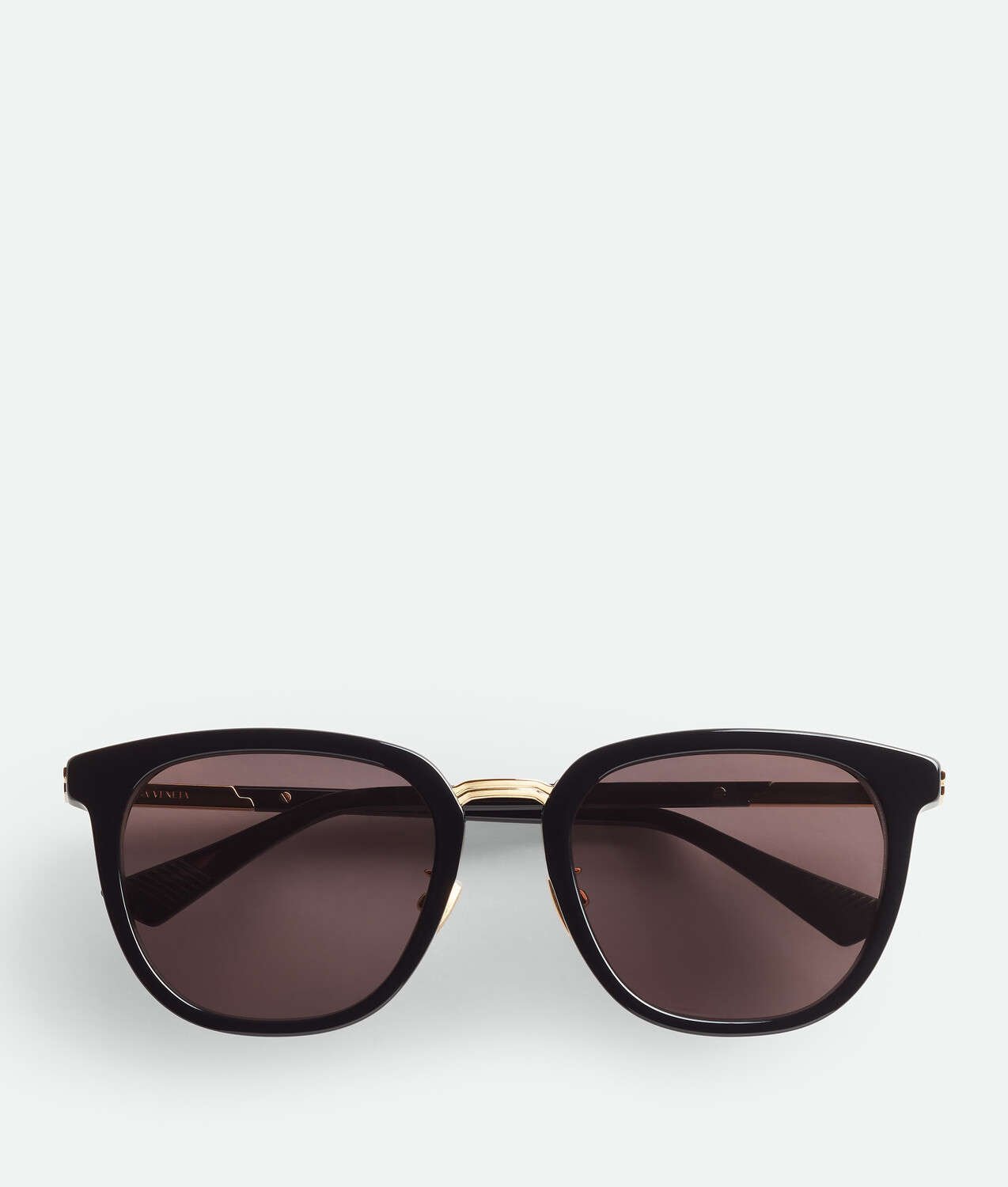 

Солнцезащитные очки Forte Square Bottega Veneta, черный/серый