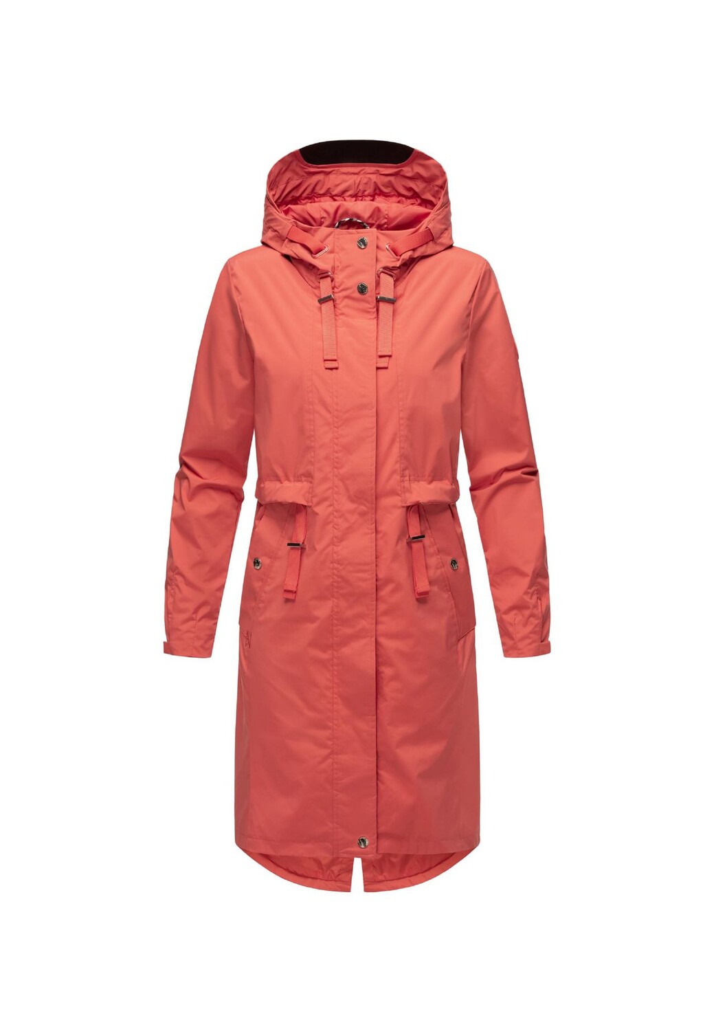 

Короткое пальто серебристый жемчуг NAVAHOO, цвет Coral Red