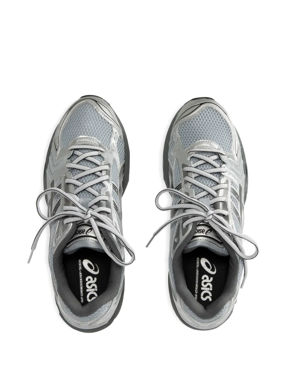 Кроссовки GEL-Kayano 14 с сетчатыми вставками ASICS, серый — фото 3