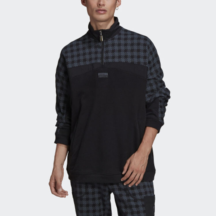 RYV Толстовка мужская черная Adidas Originals, черный — фото 3