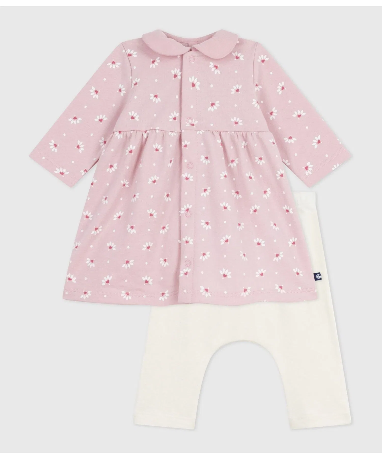 Детский комплект PETIT BATEAU: платье и леггинсы — фото 2