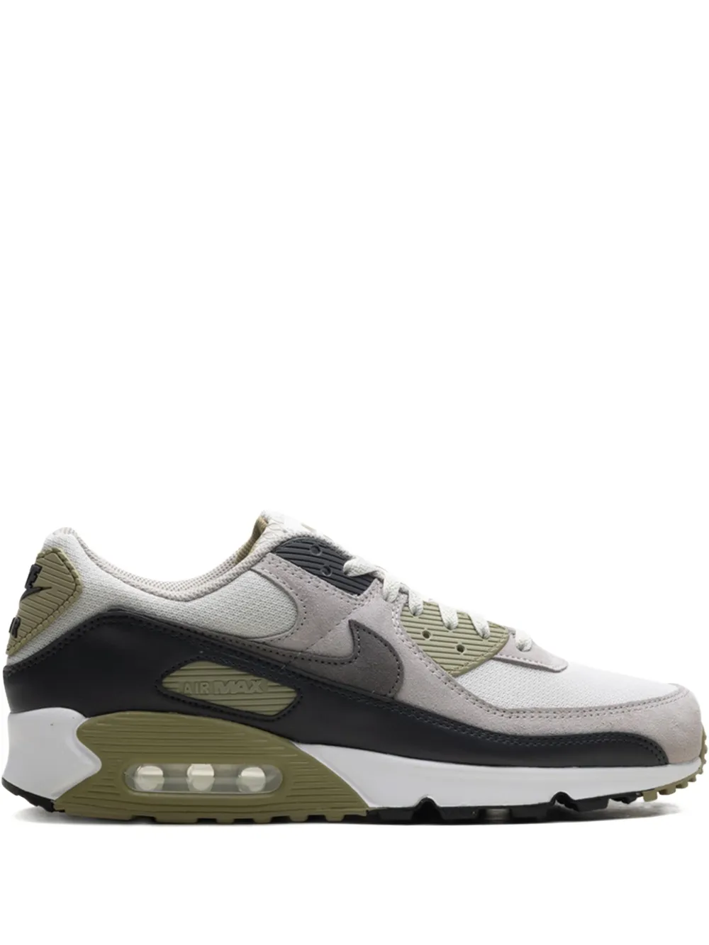 

Кроссовки Air Max 90 "Light Bone/Neutral Olive/College Grey/Cave Stone" Nike, белый