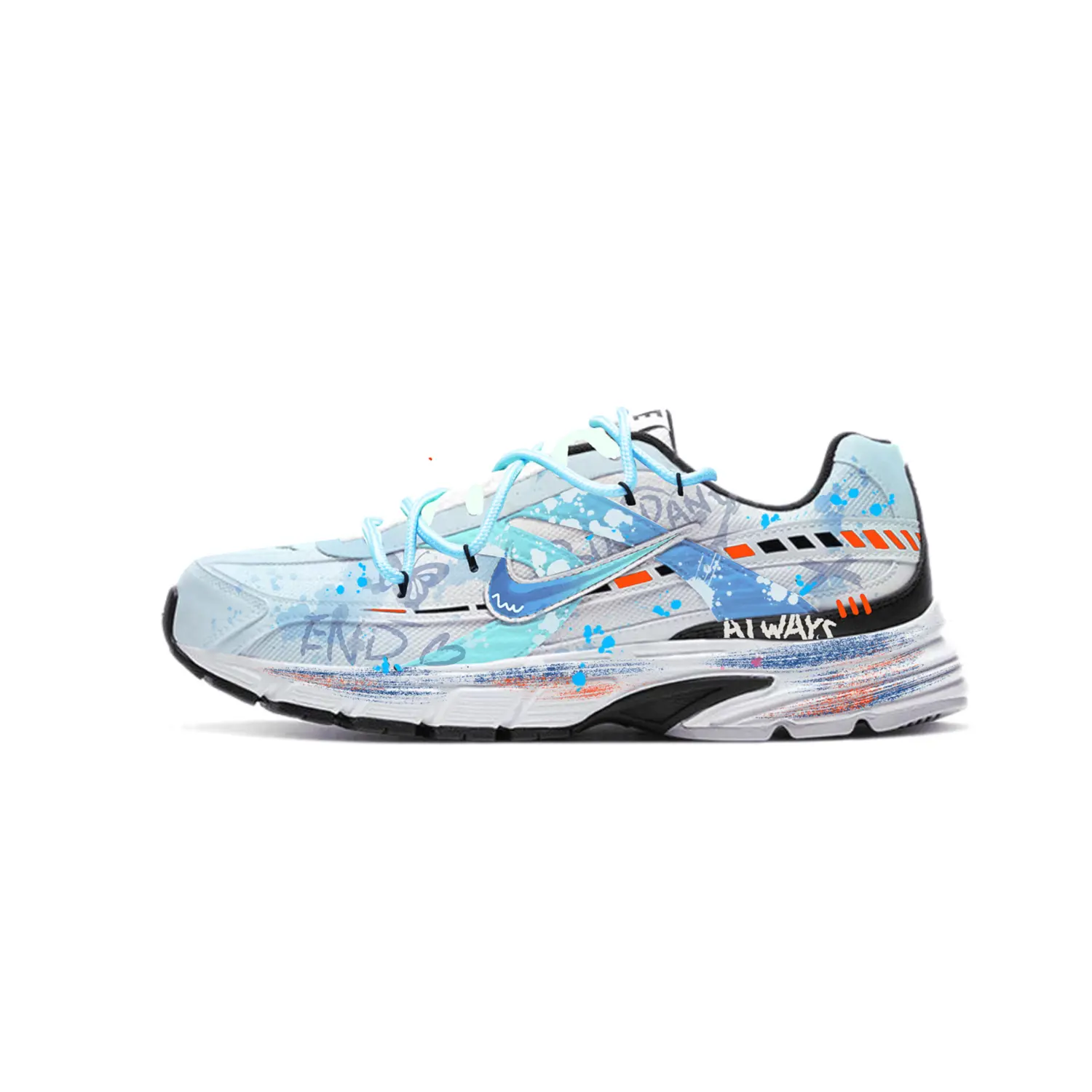 

Кроссовки Initiator Low Top для бега, мужские, серые Nike, Gray