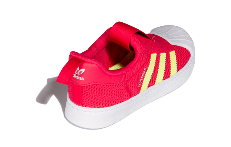 Кроссовки adidas originals Superstar Series Toddler Shoes TD Low-top Red/yellow/white — фото 4