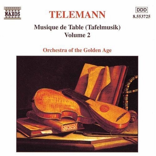 

CD диск Telemann / Orchestra of the Golden Age: Musique de Table 2